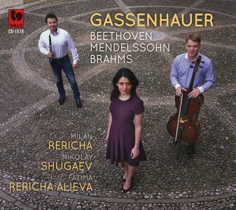 Cover van Rericha, Milan & Nikolay Shugaev & Fatima Rericha – Gassenhauer: Beethoven-Mendessohn-Brahms