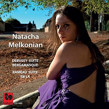 Cover van Melkonian, Natacha – Debussy: Suite Bergamesque - Rameau