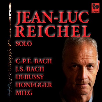 Cover van Reichel, Jean-Luc – Bach - Debussy - Honegger - Mieg