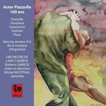 Cover van Orchestre De Lancy-Geneve – Astor Piazzolla 100 Ans