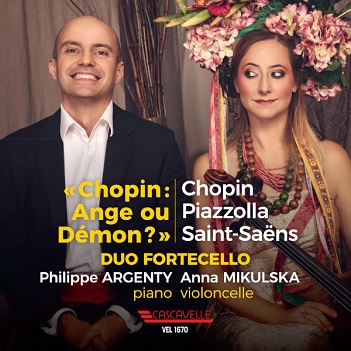 Cover van Duo Fortecello - Philippe Argenty & Anna Mikulska – Chopin Ande Ou Demon?