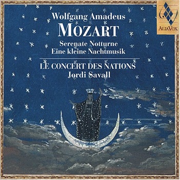 Cover van Savall, Jordi & Le Concert Des Nations – Mozart: Serenate/Notturne/Eine Kleine Nachtmusik