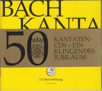 Cover van Chor & Orchester Der J.S. Bach-Stiftung & Rudolf Lutz – Bach Kantaten No. 50