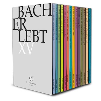 Cover van Choir & Orchestra of the J.S. Bach Foundation – Bach Erlebt Xv
