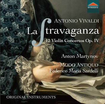Cover van Carmignola, Giuliano – La Stravaganza/12 Violin Concertos Op.Iv
