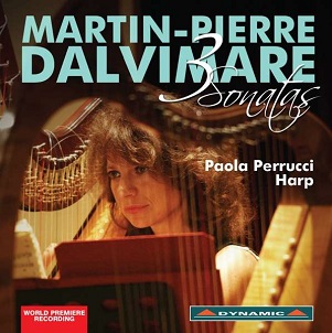 Cover van Dalvimare, M.P. – Three Sonatas