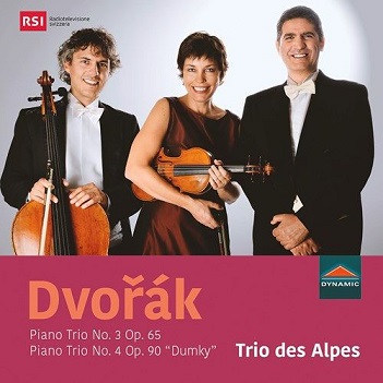 Cover van Trio Des Alpes – Dvorak: Piano Trio No.3 Op.65/Piano Trio No.4 Op.90