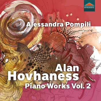 Cover van Pompili, Alessandra – Alan Hovhaness: Piano Works Vol. 2