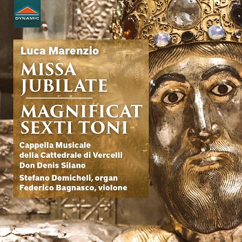Cover van Cappella Musicale Della Cattedrale Di Vercelli – Luca Marenzio: Missa Jubilate - Magnificat Sexti Toni
