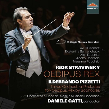 Stravinsky: Oedipus Rex / Pizzetti: Three Orchestral Pieces For Oedipus Rex
