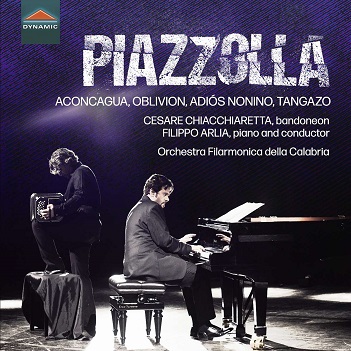 Cover van Arlia, Filippo – Piazzolla: Aconcagua - Oblivion - Adios Nonino