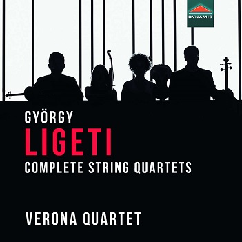 Cover van Verona Quartet – Gyorgy Ligeti: Complete String Quartets