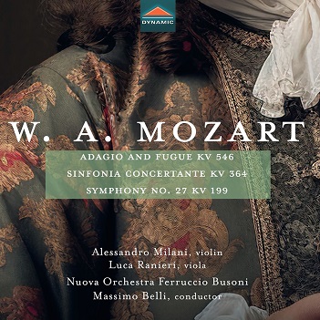 Cover van Milani, Alessandro – W.A. Mozart: Adagio and Fugue Kv 546