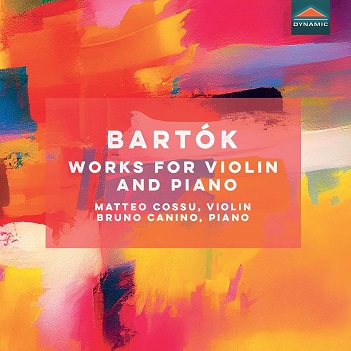Cover van Canino, Bruno – Bela Bartok: Works For Violin and Piano