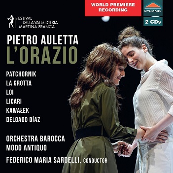 Cover van Sardelli, Federico Maria – Auletta & Palomba: L Orazio