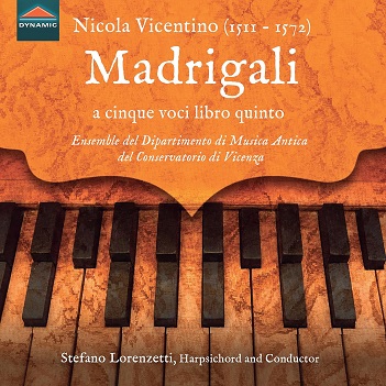 Cover van Fornelli, Floriana – Nicola Vicentino: Madrigali a Cinque Voci Libro Quinto