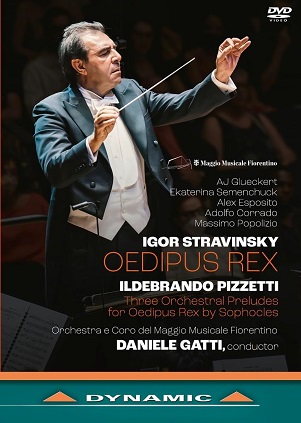 Stravinsky: Oedipus Rex / Pizzetti: Three Orchestral Pieces For Oedipus Rex