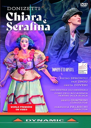Cover van Spagnoli, Pietro – Gaetano Donizetti: Chiara E Serafina