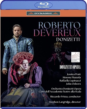 Cover van Pratt, Jessica & Orchestra Donizetti Opera & Riccardo Frizza – Donizetti: Roberto Devereux