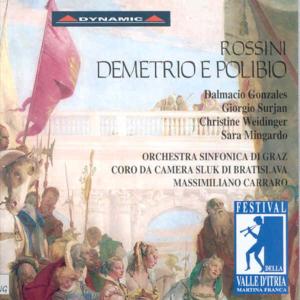 Cover van Kasarova, Vesselina – Demetrio E Polibio