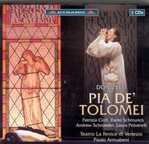 Cover van Pritchard, John – Pia De'tolomei