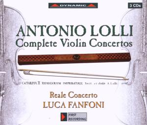 Cover van Lolli, A. – Complete Violin Concertos