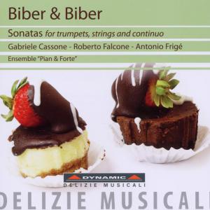 Cover van Biber, H.I.F. – Sonatas For Trumpets, Strings & Continuo