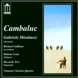 Cover van Mirabassi, Gabriele – Cambaluc