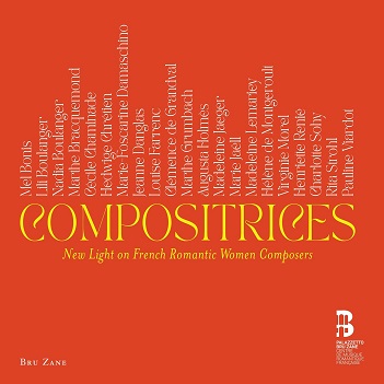 Cover van Quatuor Hanson – Compositrices: New Light On French Romantic Women Composers