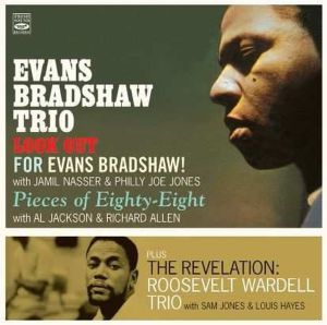 Cover van Bradshaw, Evans/Roosevelt Wardell Trio – Evans Bradshaw Trio + Roosevelt Wardell Trio