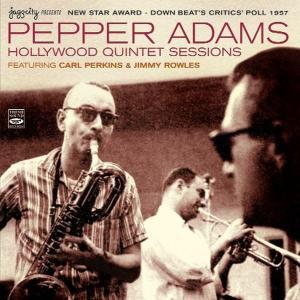 Cover van Adams, Peper – Hollywood Quintet Ses..