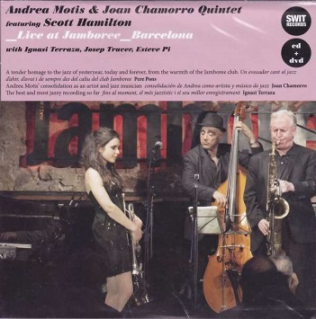 Cover van Motis, Andrea & Joan Chamorro Quintet – Live At Jamboree Barcelona