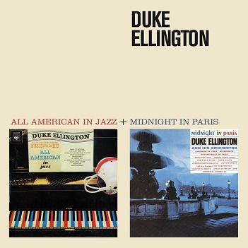 Cover van Ellington, Duke – All American In Jazz/Midnight In Paris