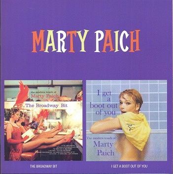 Cover van Paich, Marty – Broadway Bit/I Get a Boot Out of You