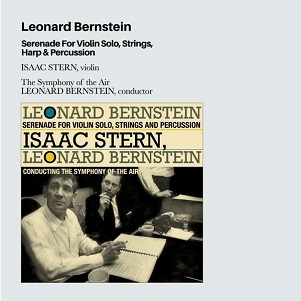Cover van Bernstein, Leonard – Serenade Vor Violin Solo, Strings, Harp & Percussion
