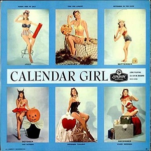 Cover van Julie London – Calendar Girl + Around Midnight