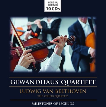 Cover van Gewandhaus Quartett – Beethoven: Die Streichquartette