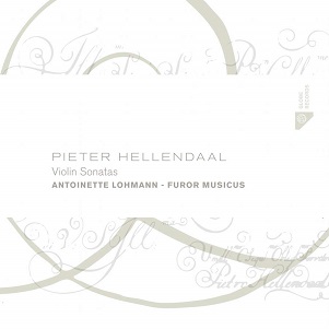 Cover van Lohmann, Antoinette – Hellendaal: Violin Sonatas