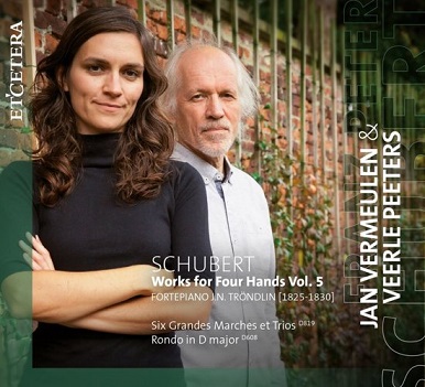 Cover van Kaufmann, Jonas – Works For 4 Hands Vol.5