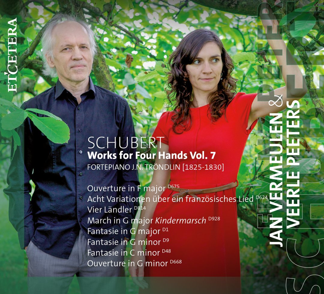 Cover van Kaufmann, Jonas – Works For 4 Hands Vol.7