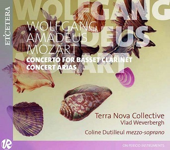 Cover van Mozart – Concerto For Basset Clarinet/Concert Arias