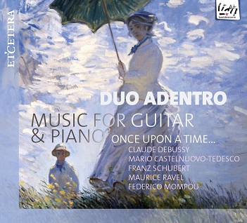 Cover van Duo Adentro – Music For Guitar & Piano - Once Upon a Time