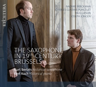 Cover van Bertels, Kurt – Saxophone In 19th Century Brussels