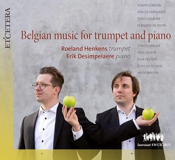 Cover van Henkens, Roeland – Belgian Music For Trumpet and Piano