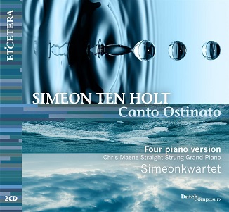 Cover van Simeonkwartet – Canto Ostinato (Four Piano Version)