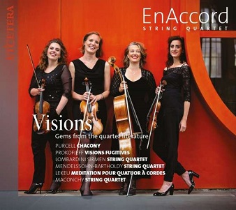 Cover van Enaccord String Quartet – Visions