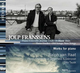 Cover van Raat, Ralph Van – Franssens: Piano Concerto-Journey Under Brilliant Skies