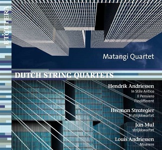Cover van Matangi Quartet – Dutch String Quartets