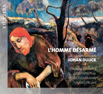 Cover van Flemish Radio Choir – Duijck: L'homme Desarme
