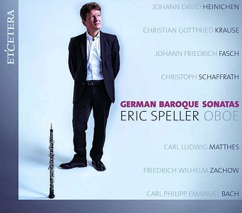 Cover van Speller, Eric – German Baroque Sonatas (Oboe)